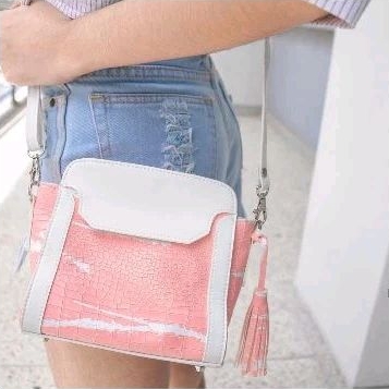 Christmas Riya กระเป๋าถือสําหรับออกนอกบ้านด้วยกระเป๋าที่กว้างขวางและกระเป๋าสะพายผู้หญิงสาวนําเสนอวัต