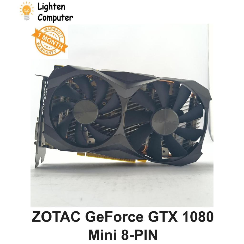 【USED】การ์ดจอ Zotac GeForce GTX 1080 Mini 8-PIN GTX1080