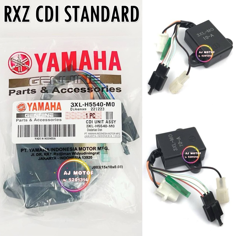 [ CDI UNIT STANDARD ] YAMAHA RXZ RXZ135 RXZ 135 MILI BOSH STANDARD CDI UNIT STANDARD COIL STARTER AP