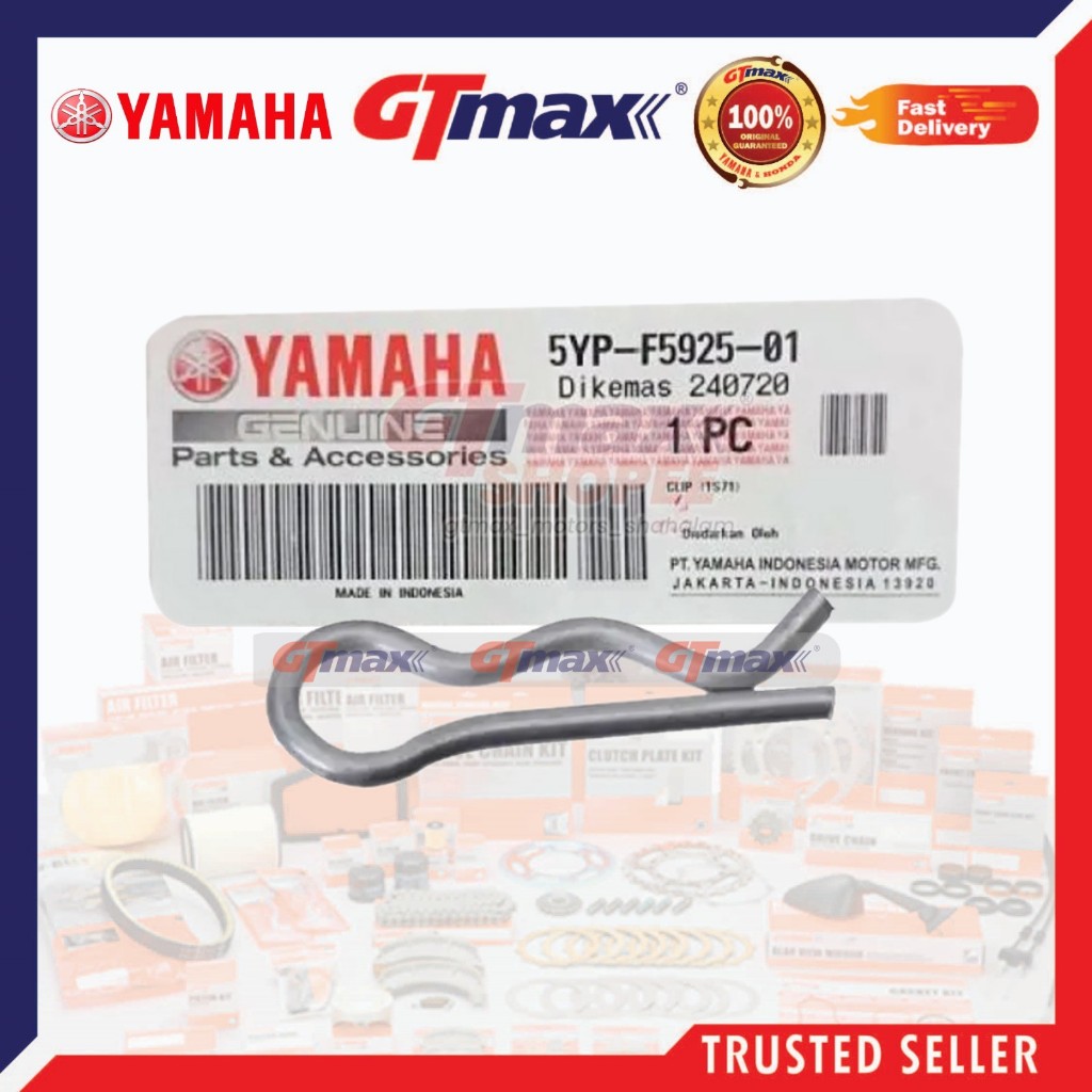 (BERANI JAMIN 100% HLY!) Y15ZR คลิปหนีบหน้า - 5YP-F5925-01