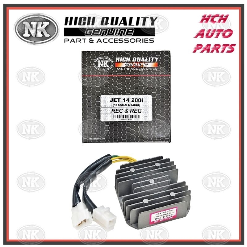 RECIFER & REGULATOR - SYM - JET 14 200i - 31600-MA1-000/ JET X 150/ JET 14 125i/ HUSKY 150 (NK)
