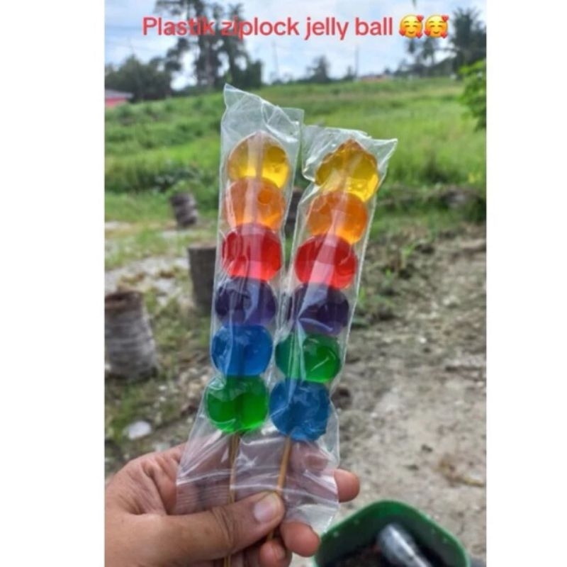 PLASTICIM ZIPLOCK / Plastic JELLY BALL VIRAL / ICE CREAM ZIPLOCK ถุงพลาสติก