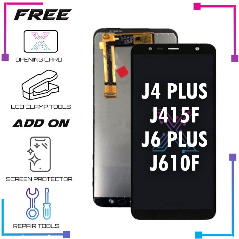 จอแสดงผล LCD สําหรับ SAMSUNG J4 PLUS J415F J410F/ J6 PLUS J610F