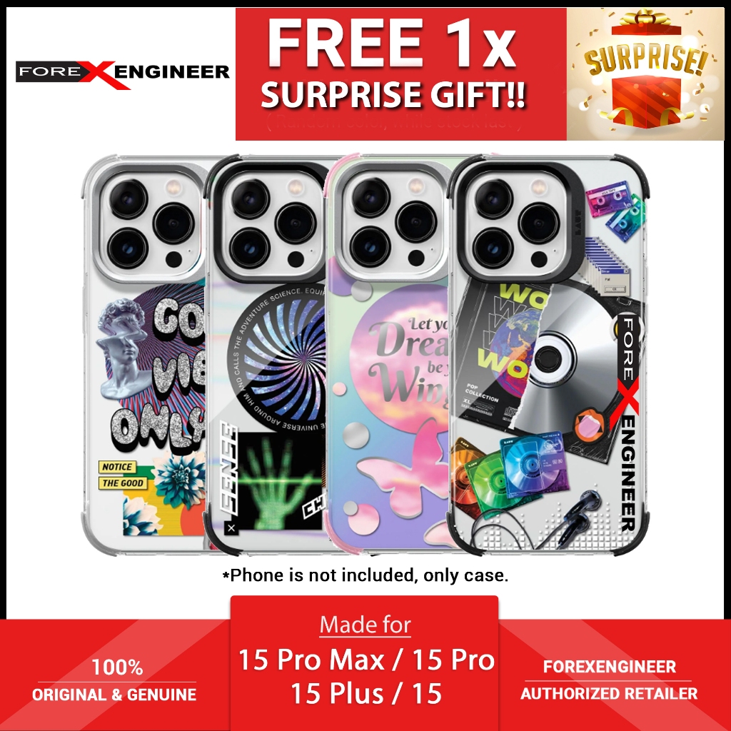 [ 15 Pro Max / Pro / Plus ] LAUT Pop Case - รองรับการชาร์จแบบแม่เหล็ก