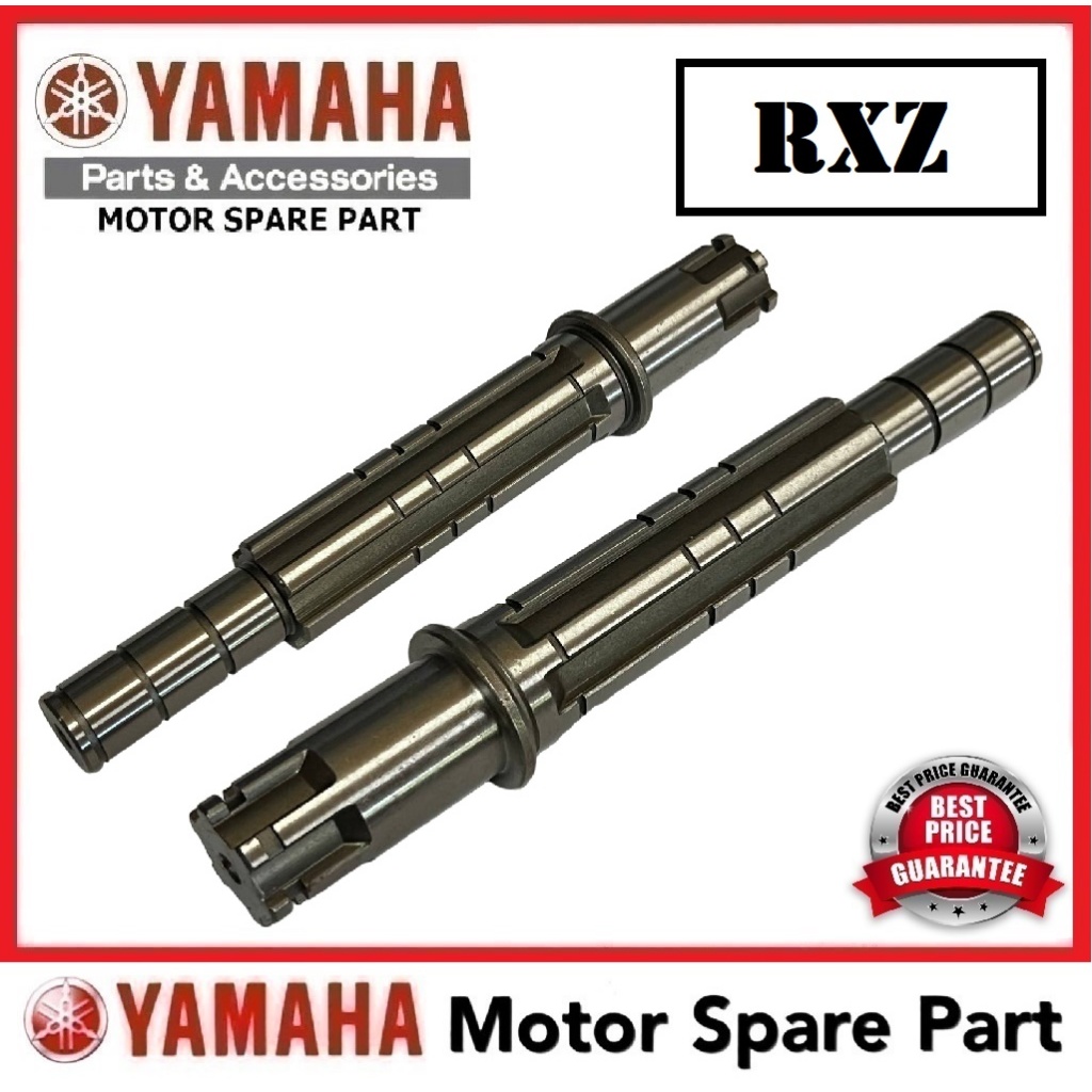 YAMAHA RXZ FRONT SPROCKET SHAFT 0 DEPAN SPOKET MAIN SAB SUB GEARBOX GEAR BOX BATANG RXZ135 RXZ-135 1