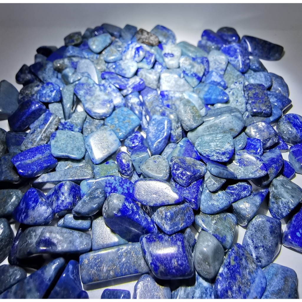 กรวดคริสตัลธรรมชาติ Lapis Lazuli 100 กรัม