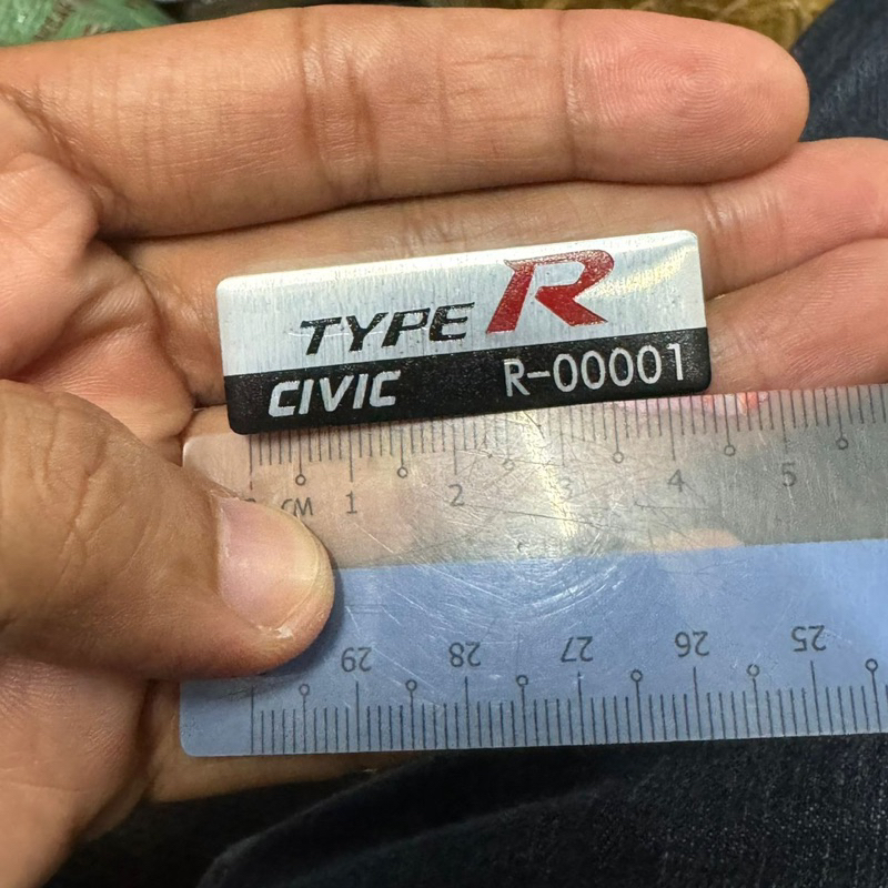 Civic type r ตราสัญลักษณ์ stiker siri/Type r fk8 fl5 dc5 fd2r