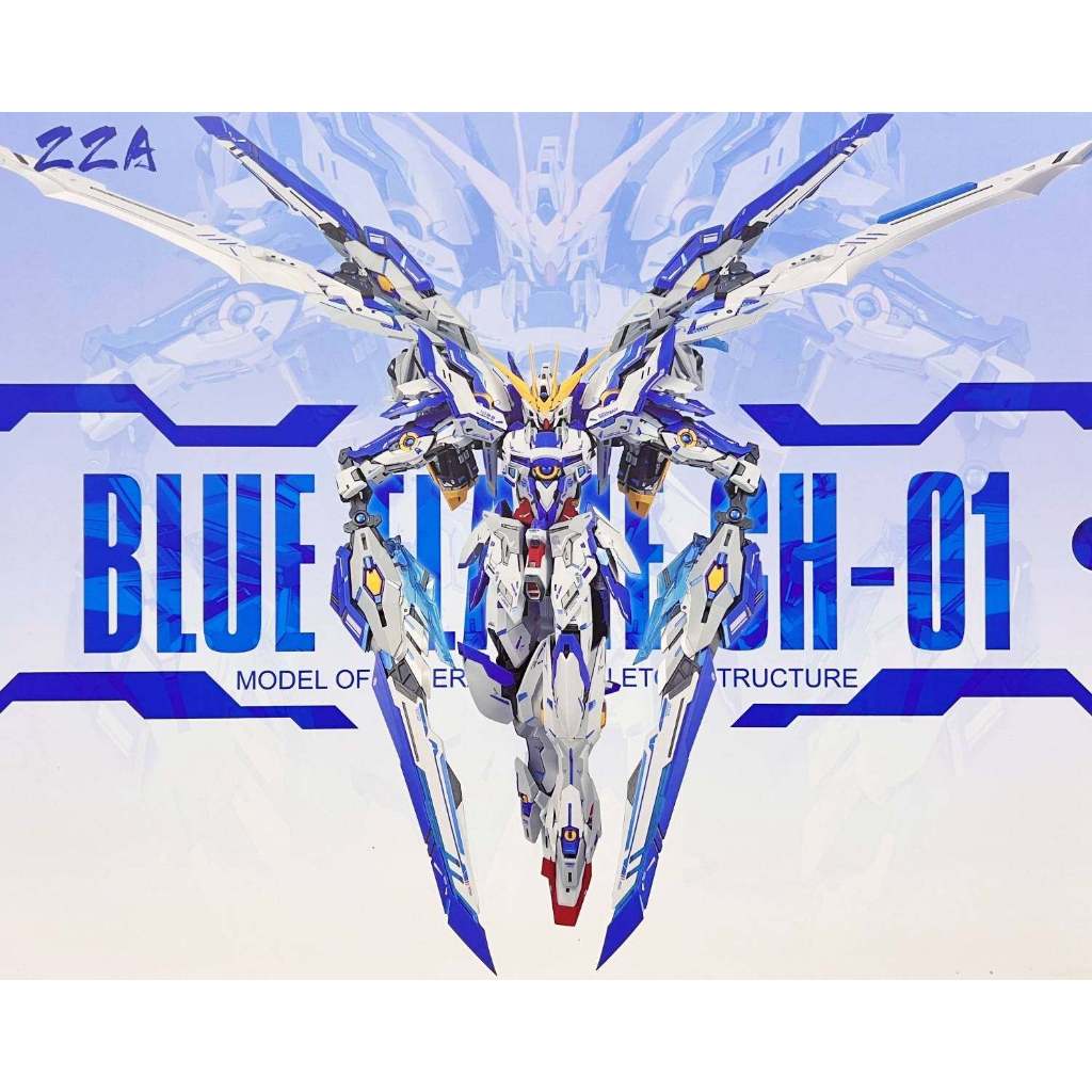 ZZA Model Blue Flame Model Kits / ZA 人形机甲-Blue Flame ชุดโมเดลประกอบ