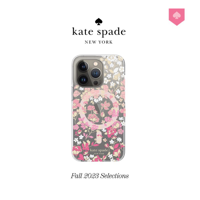 เคสแข็ง ลาย Kate Spade New York สําหรับ iPhone15 Pro Pro Max