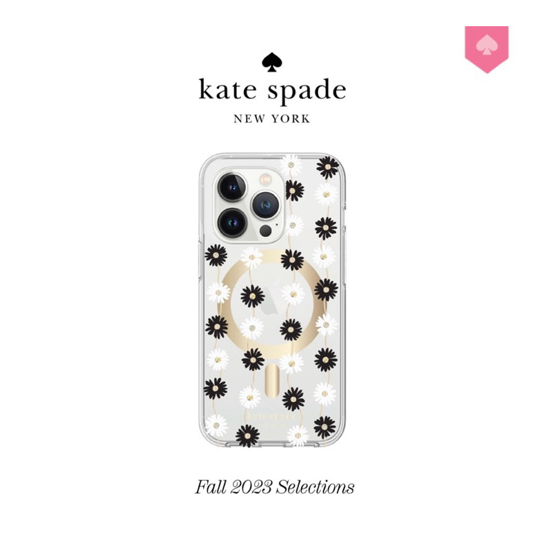 เคสแข็ง ลาย Kate Spade New York สําหรับ iPhone15 Pro Pro Max