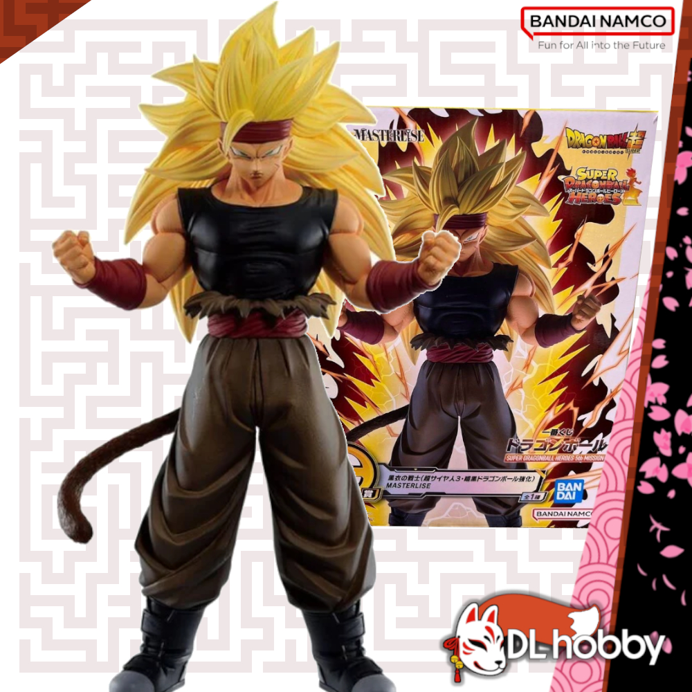 Dragon Ball เสื้อคลุมสีดํา Dragon Ball Heroes 5th Mission Ichiban Kuji รางวัล Kuji อย่างเป็นทางการ B