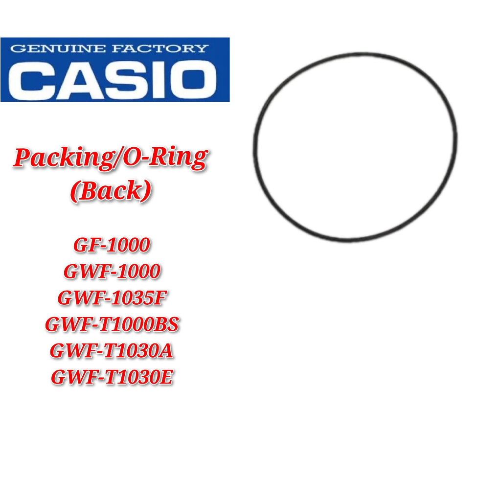 Casio G-shock Frogman GF-1000 อะไหล่โอริง แบบเปลี่ยน