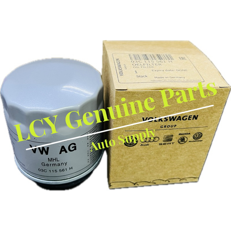 Volkswagen Audi A1 1.4, Golf MK6 1.4 08Y-14Y, Polo 1.6 1.2 กรองน้ํามัน (03C 115 561 H)