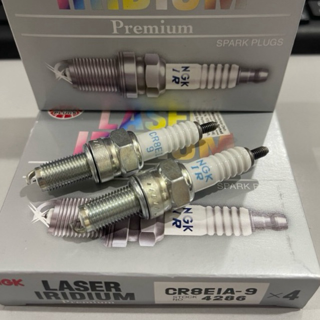 NGK CR8EIA-9/ CR9EIA-9 LASER IRIDIUM SPARK PLUGS PREMIUM SERIES