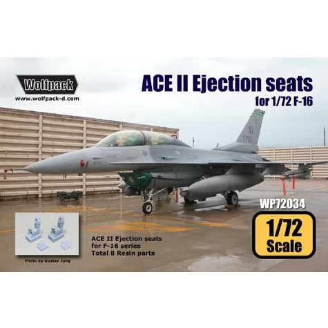 Wolfpack WP72034 1/72 ACES II ชุดที่นั่ง Ejection สําหรับ F-16
