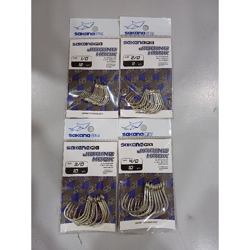 SakanaGia 5X ตะขอจิกแรง JH-02
