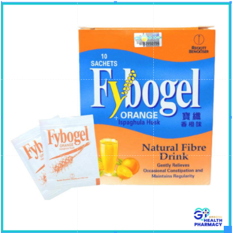 Fybogel Orange 10 ซอง (Ispaghula Husk)