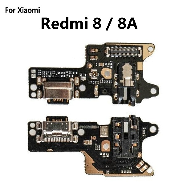 Xiaomi Redmi 8 / 8A ( M1908C3IC , M1908C3KG ) พอร์ตชาร์จ USB บอร์ดไมค์ PCB สําหรับซ่อมแซม Redmi8 Redmi8A