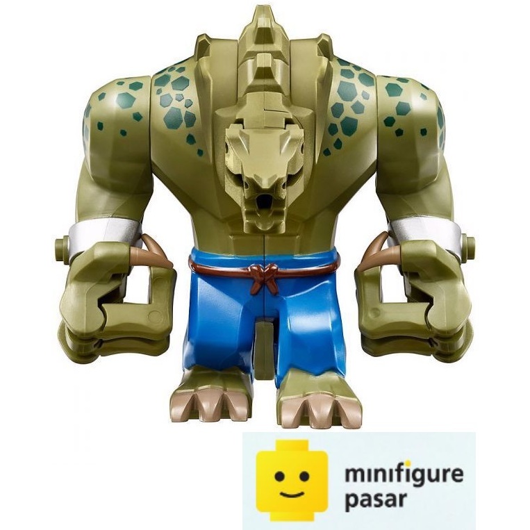 Sh0321 The Lego Batman Movie 70907 - Killer Croc Minifigure - ใหม่