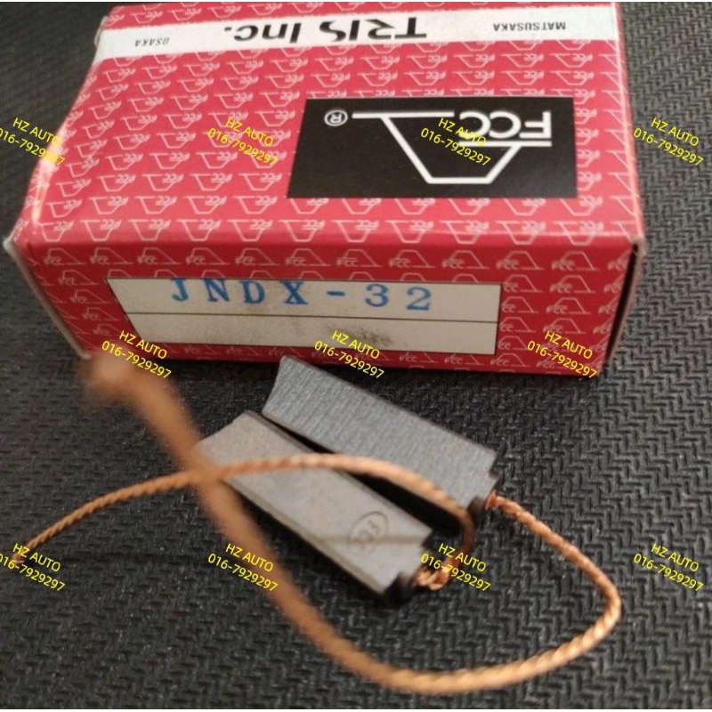 JNDX-32 (5825.8) FCC HILUX ALTERNATOR CARBON สําหรับ DAIHATSU DV-57,TOYOTA NPR 2L,3L,DYNA,ISUZU NHR,