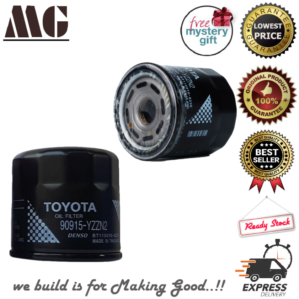 กรองน้ํามันเครื่องTOYOTA 90915-YZZN2