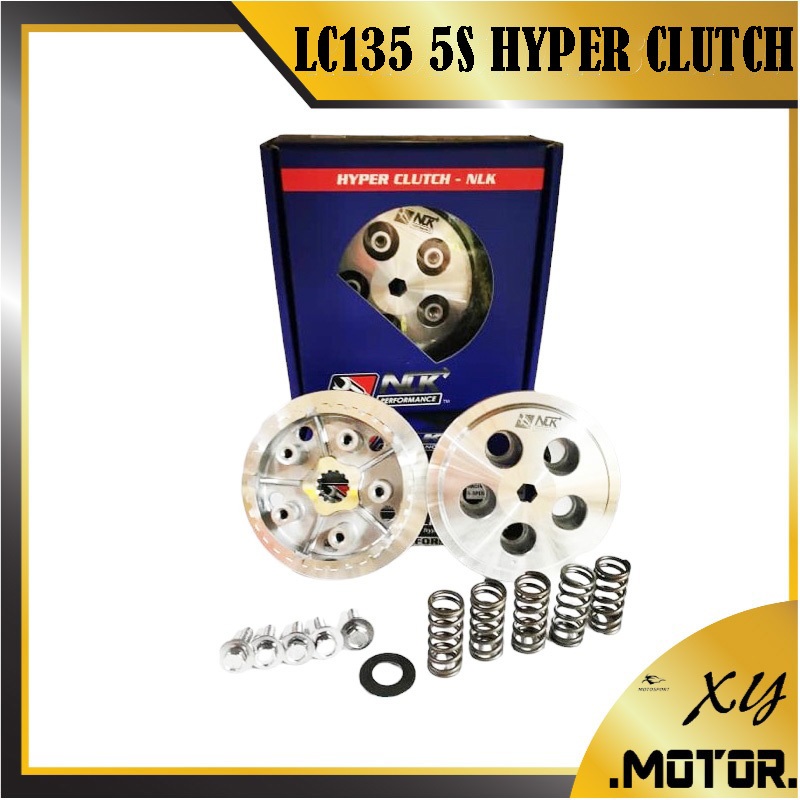 (NLK PERFORMANCE) LC135 135LC 5S LC135 5SPEED LC135 5S RACING HYPER CLUTCH 5 SPRING NLK