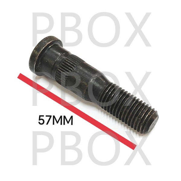 TOYOTA HILUX LN65, LN106 FRONT WHEEL BOLT - 57MM/ 73MM - MADE