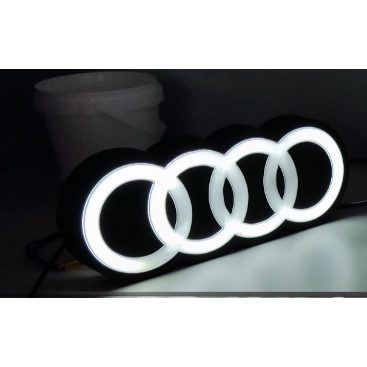 กล่องไฟ LED USB โลโก้ AUDI