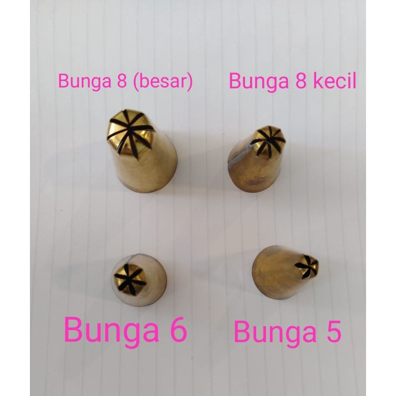 COPPER ICING MOLD/ COPPER THING เค้ก MOLD/ BRASS NOZZLE/ 8 BROKEN/ 6 BROKEN/ 5 BROKEN/ 3 BROKEN