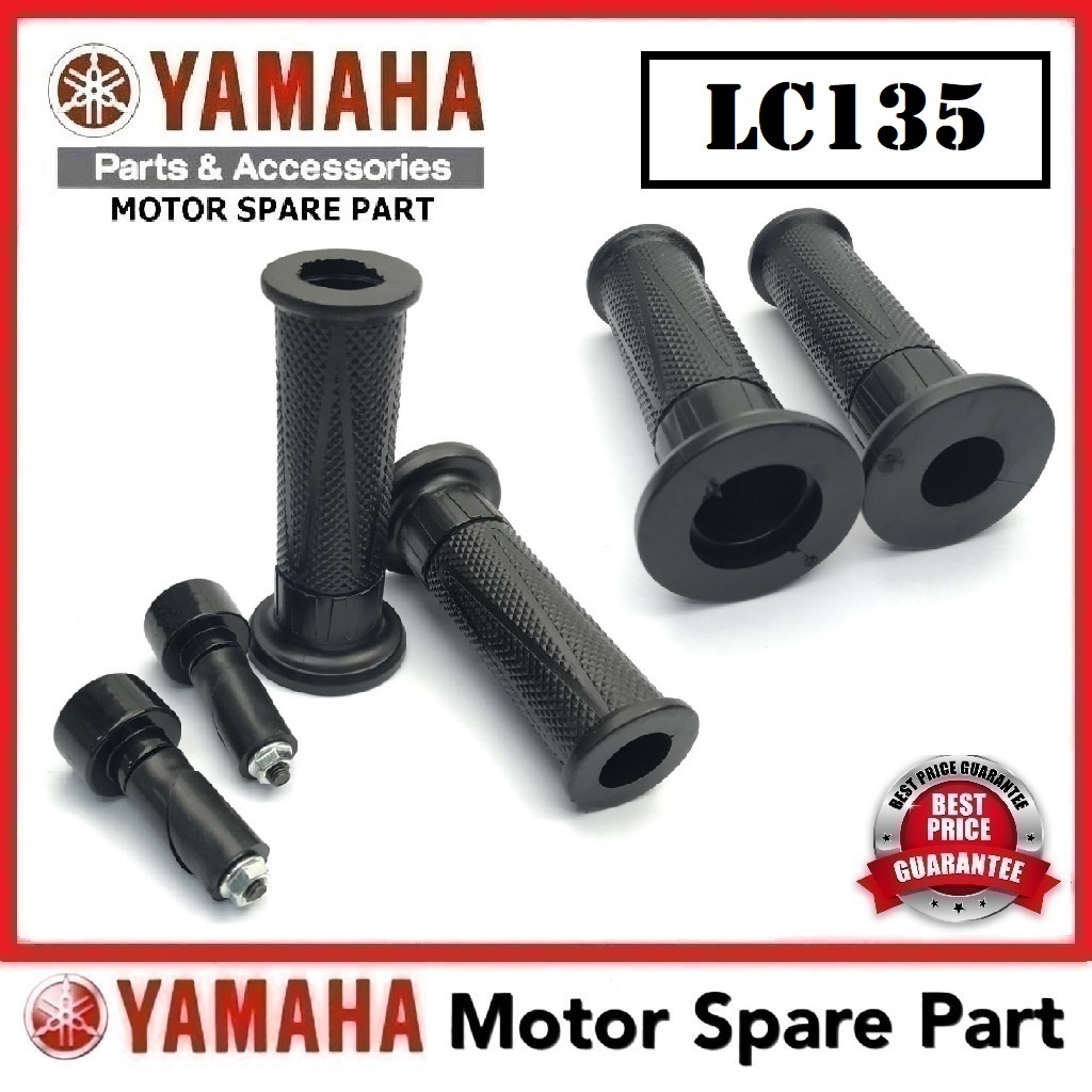 YAMAHA LC135 HANDLE GRIP 0 SARUNG TANGAN GETAH RUBBER THROTTLE PIPE PEGANEG COVER LC 135 V1 V2 V3 V4