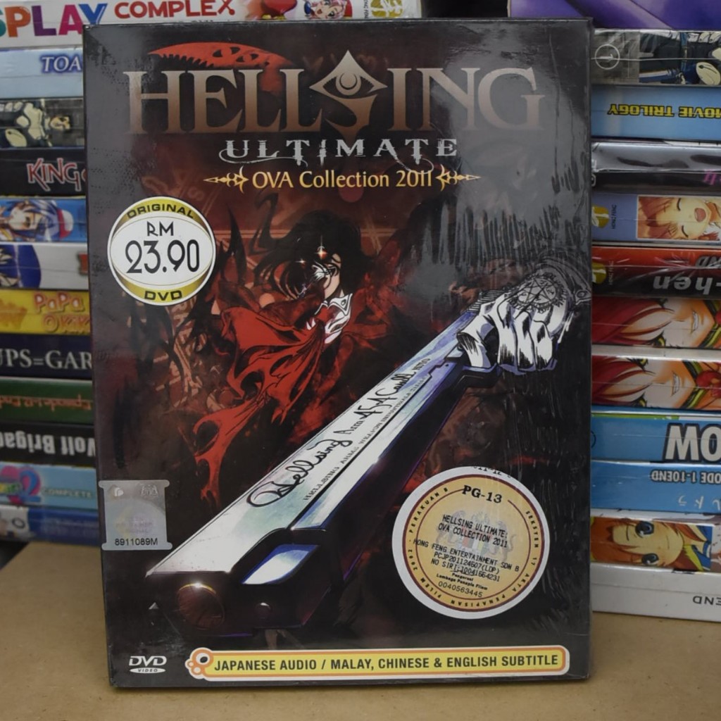 Hellsing Ultimate OVA Collection 2011 ดีวีดีอนิเมะ JPN
