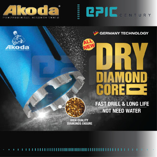 Akoda Dry Diamond Core Bit 1"- 3" ( 4" New arrival!)