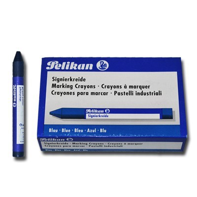 Pelikan ดินสอสีเพนันดา สีไม้ โลหะ สีฟ้า 1 ชิ้น