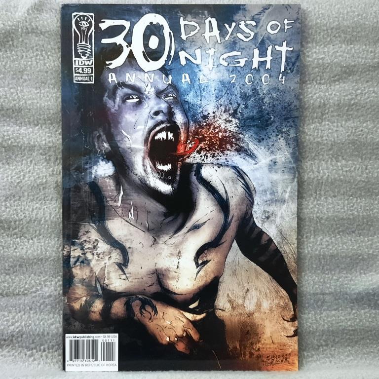 30 Days of Night Annual 1 (IDW Publishing) IP (MATURE READERS) Steve Niles, Brandon Hovet
