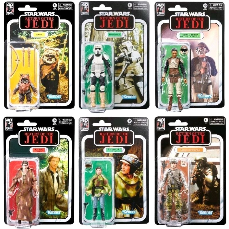Star Wars The Black Series Biker Scout Wicket Lando Calrissian Skiff Guard Han Solo Princess Leia Re