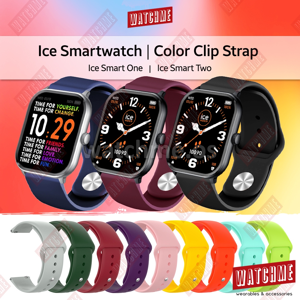 Ice สายนาฬิกาข้อมืออัจฉริยะ 22 มม. 17 สี สําหรับ ice watch smart one smart two