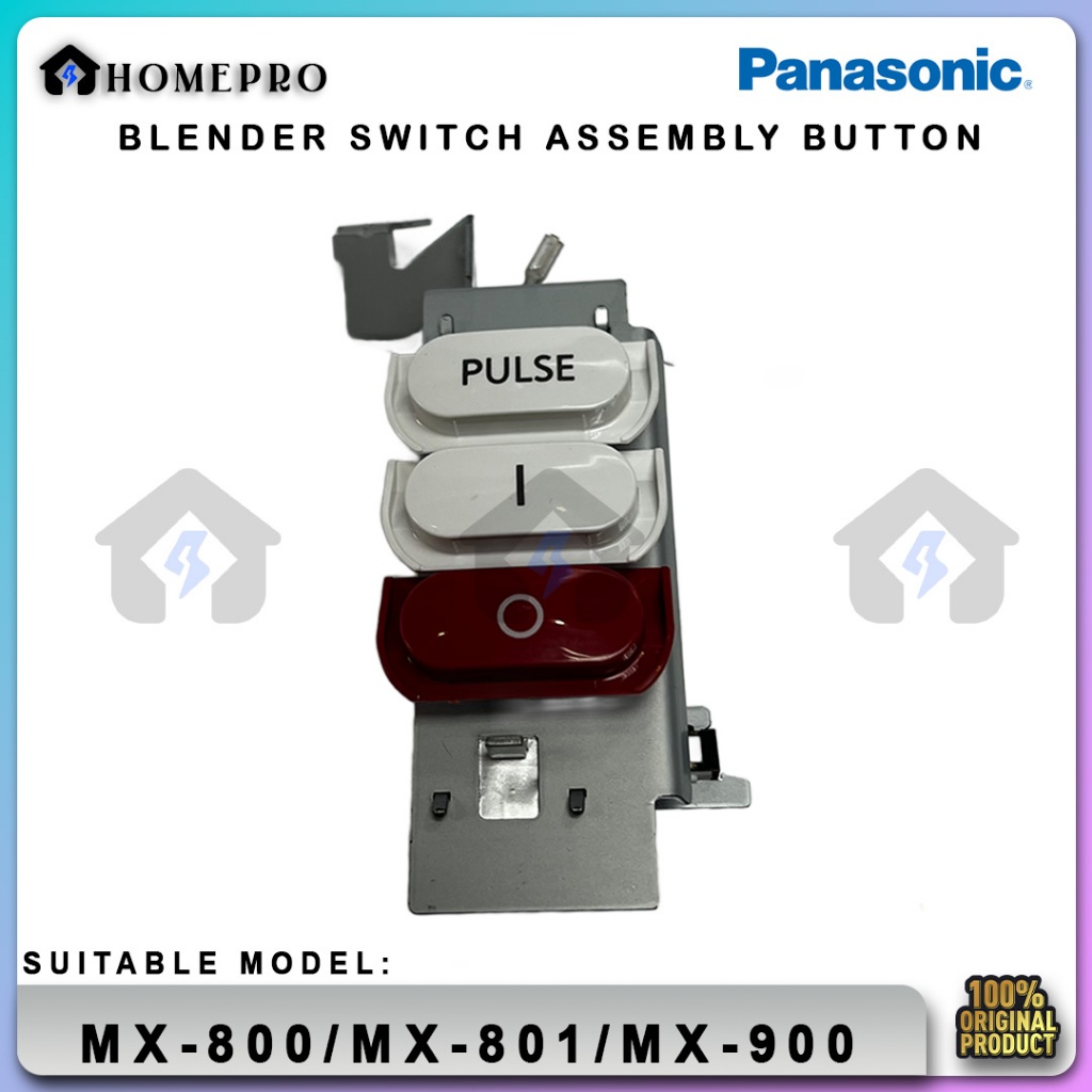 PANASONIC MX-800/MX-801/MX-900 สวิตช์เครื่องปั่น ASSEMBLY ปุ่มสีขาว RANDOM COLOUR