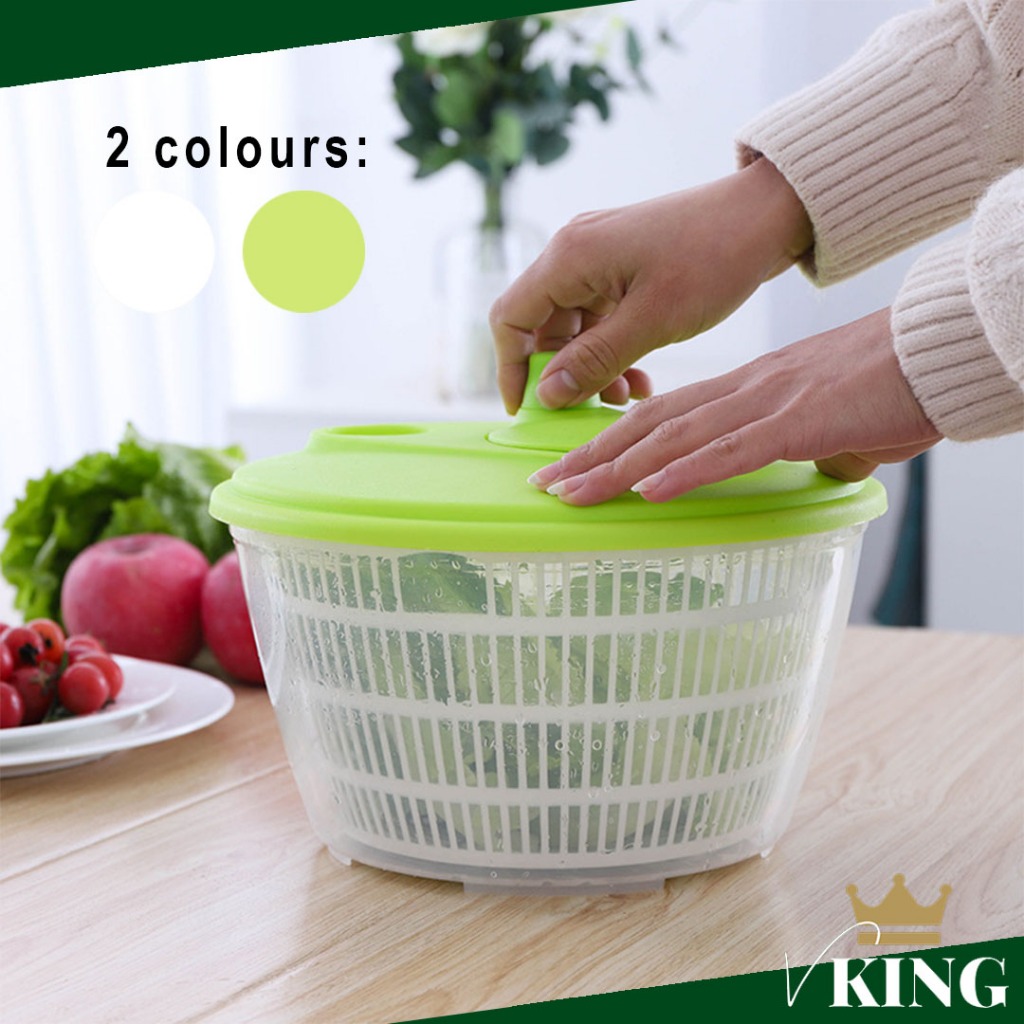 SALAD SPINNER PEMUTAR SALAD WASHER WASHING SALAD CUCI SALAD DEHYDRATOR