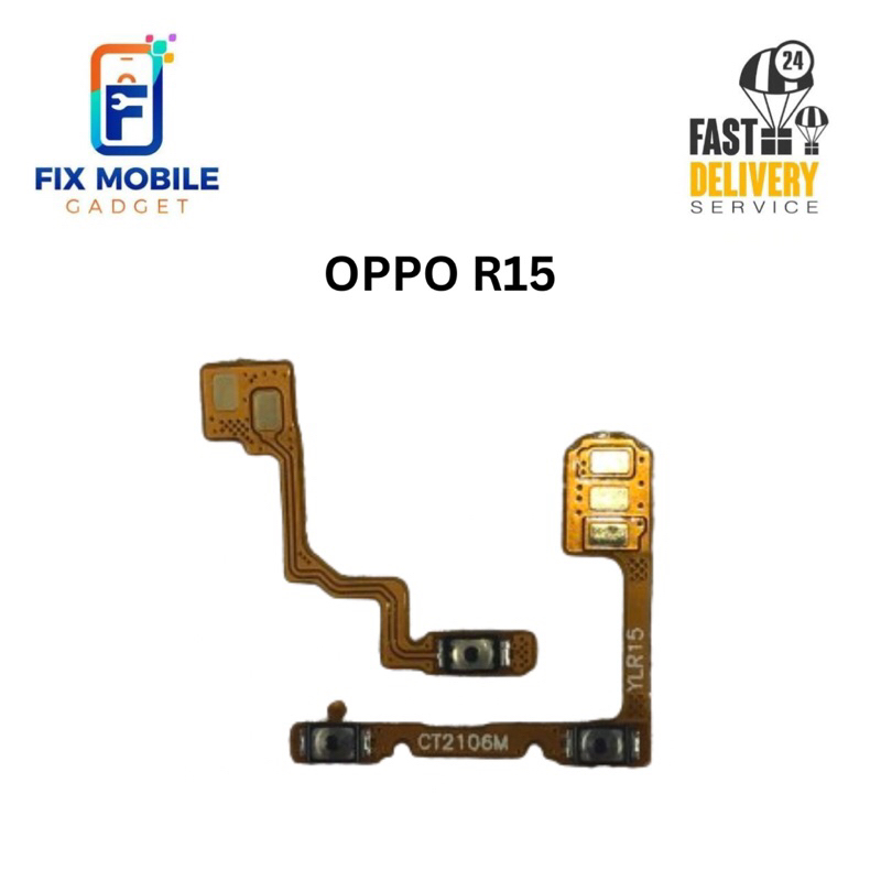 OPPO R15/ R15 PRO/ R17/ R17 PRO ON OFF + VOLUME RIBBON (1 ชุด)