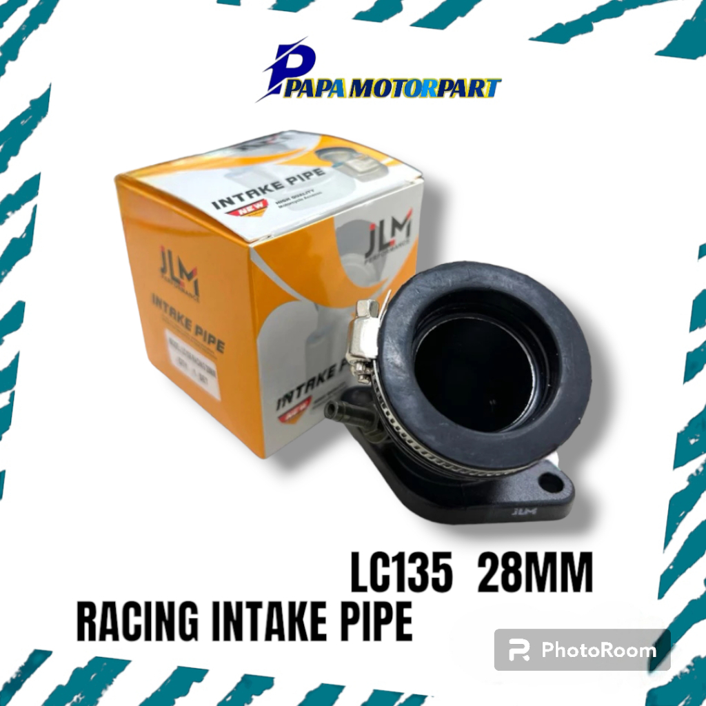 JLM LC135 135LC LC4S 28MM RACING INTAKE PIPE CARBURETOR JOINT TENGKUK KARBURETOR