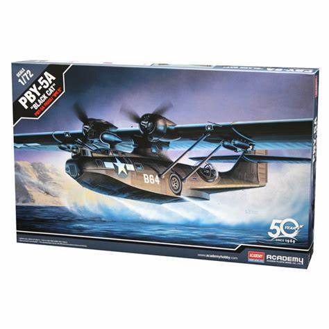 ACADEMY 1/72 PBY-5A Black Catalina Academy 12487