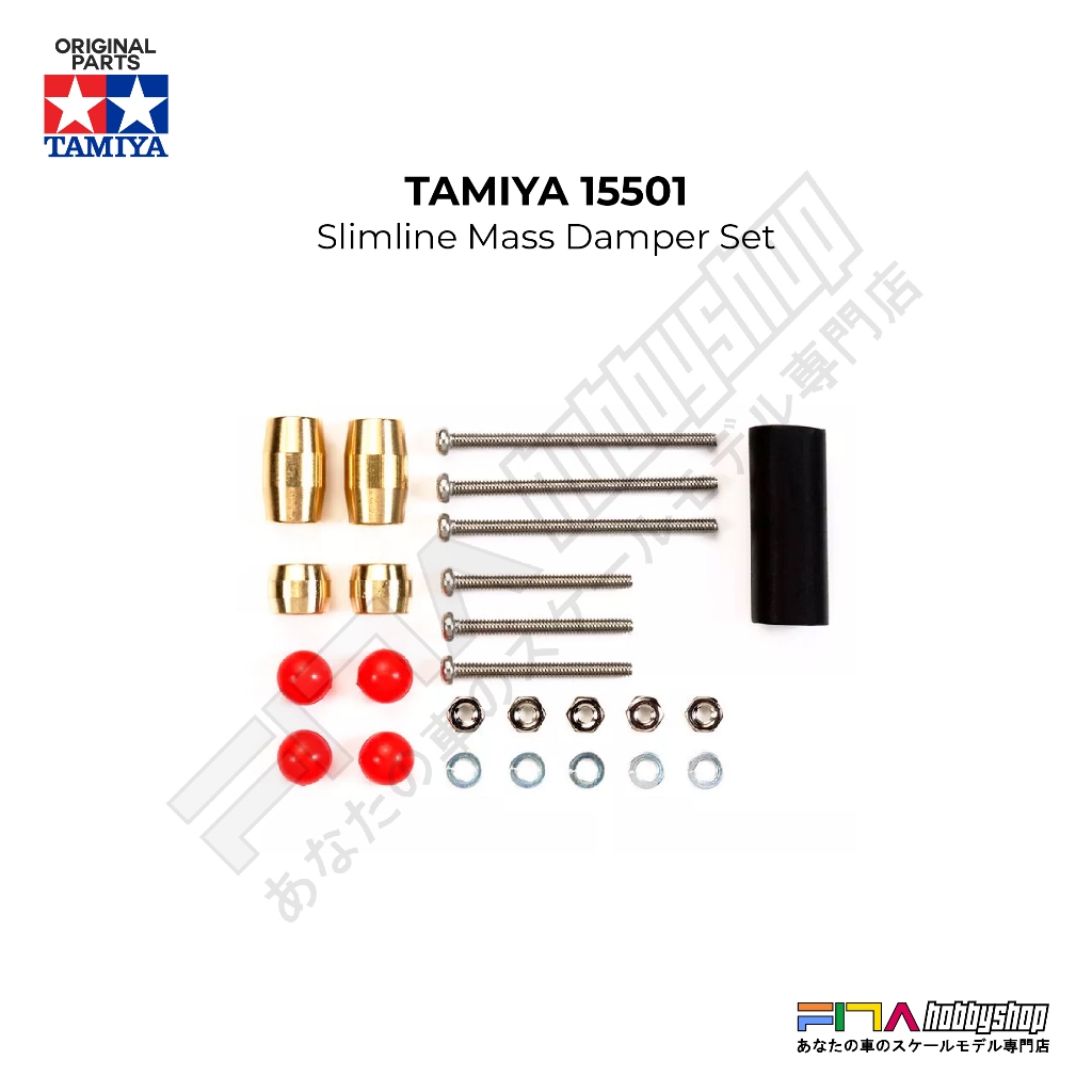 TAMIYA 15501 Mini 4wd Slimline Mass Damper Set
