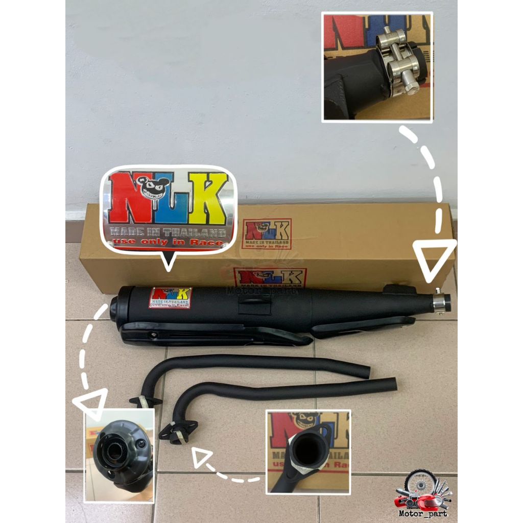 NLK SRL115 FI / SRL115Z / SRL115ZR / LAGENDA SRL110 EXHAUST SRL115Fi 115 LAGENDA115 SRL ZR EKZOS