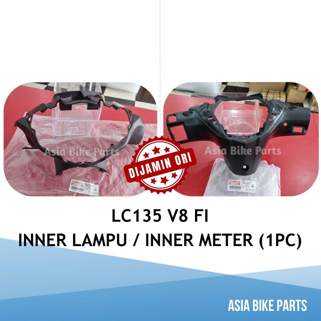 Yamaha LC135 V8 FI ที่จับฝาครอบ / Kepala ภายใน Lampu Depan / เครื่องวัดด้านใน - BDK-F6143-00 / BDK-F