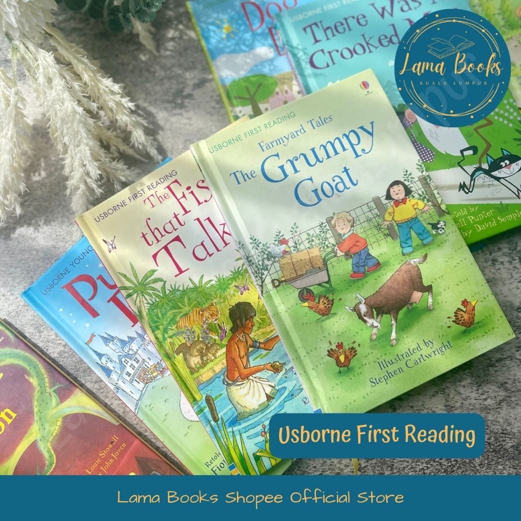 [ Lama Books เด ็ ก ๆ ] Usborne First Reading, Young Reading, หนังสือนิทานต ่ างๆในภาษาอังกฤษ,มือสอง