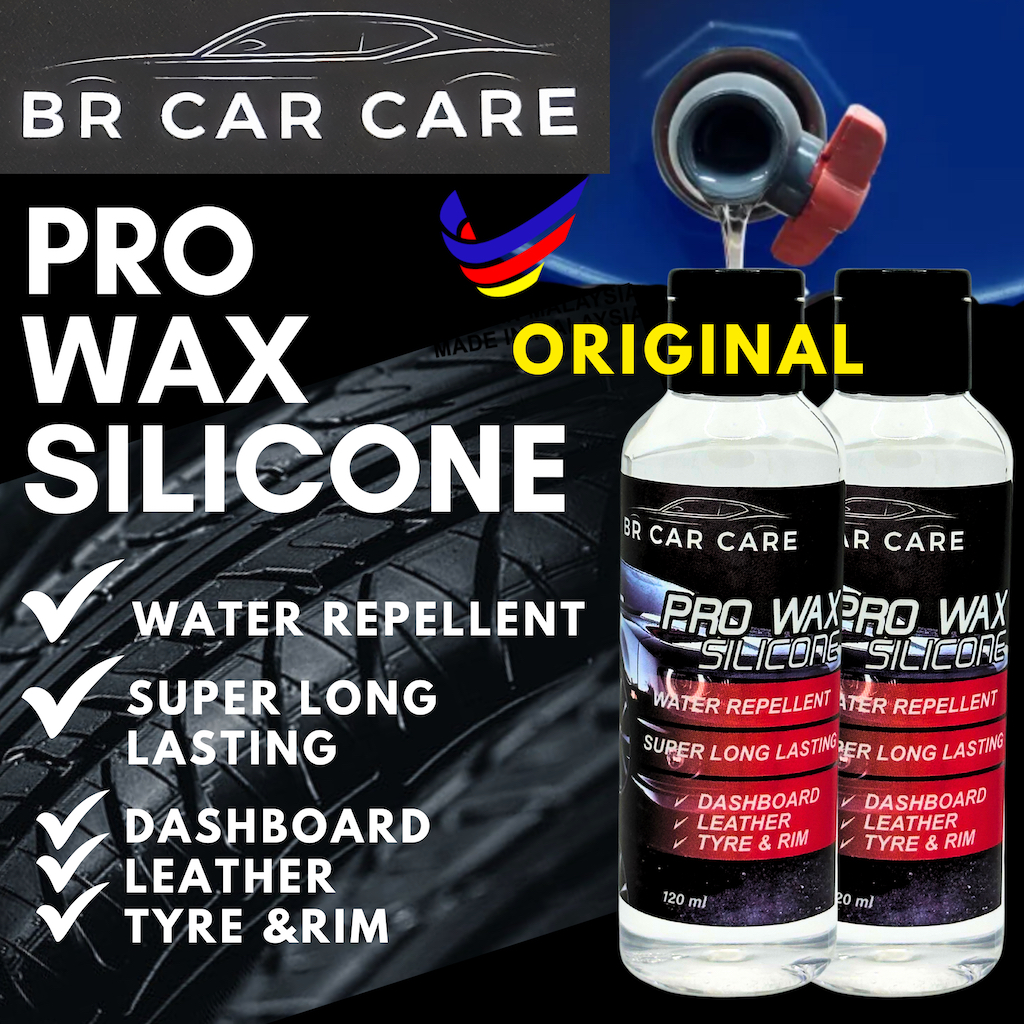 BR Car Care Pro Wax Silicone Tyre 120ml/ Wax Silicone Tyre 120ml [ส่งตรงจากโรงงาน]
