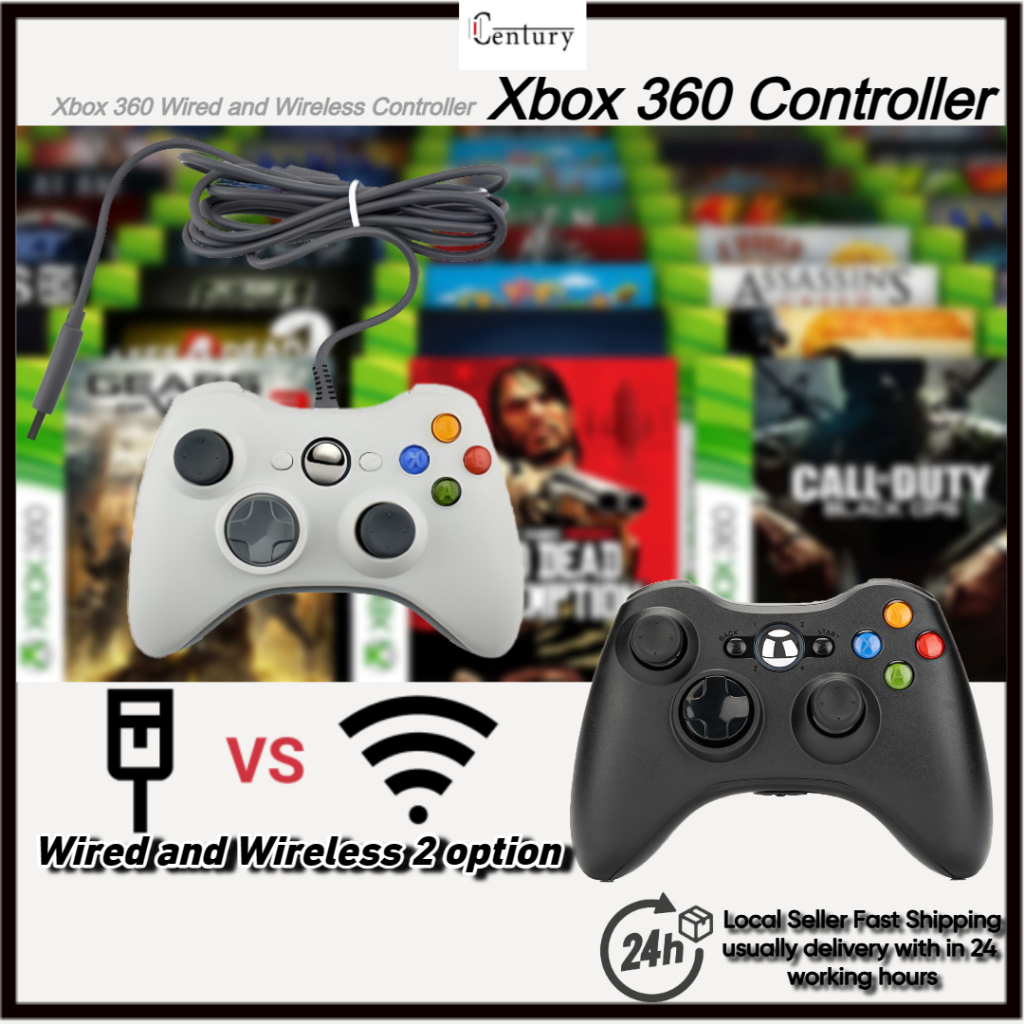 Xbox 360 Wireless Controller โทรศัพท ์ Pc Tv Gaming Controller ไร ้ สาย Joypad จอยสติ ๊ ก Gamepad Controller โทรศัพท ์ Pc Tv Xbox