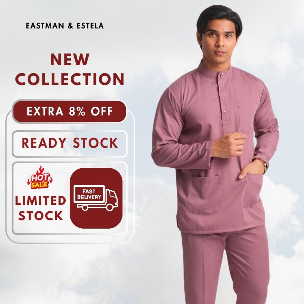 🔥 🔥 BAJU MELAYU CAKAK MUANG ABRAHAM SLIM FIT (แม่)
