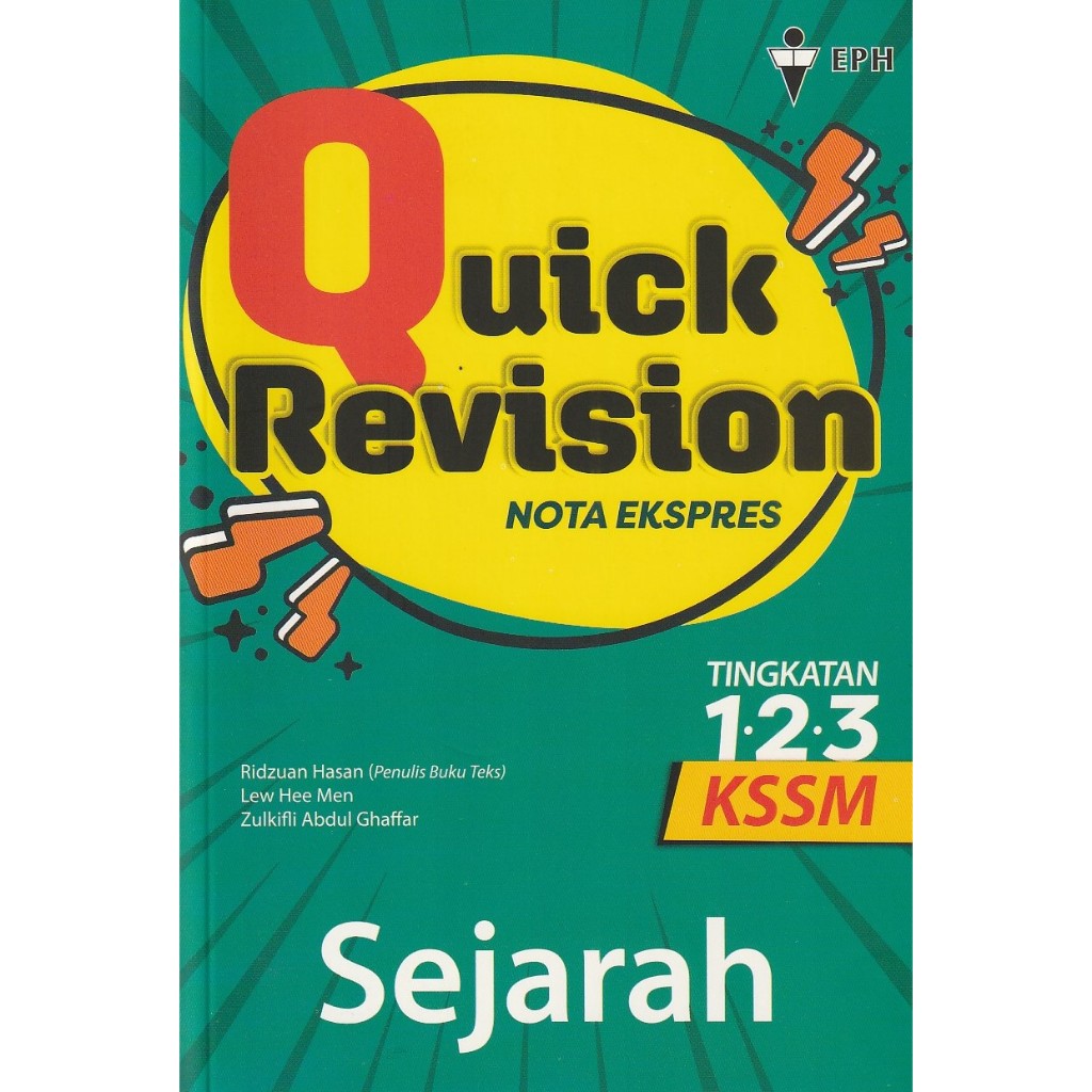 Quick REVISION NOTA EKSPRES TING 1.2.3 SEJARAH