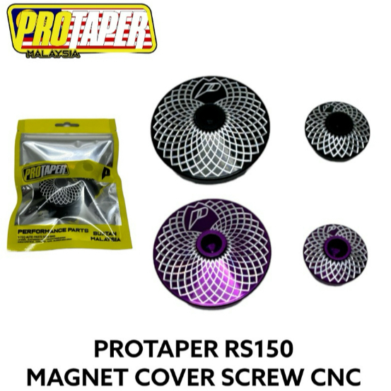 [ 1BIG / 1SMALL NUT SET ] 3D DIAMOND PROTAPER CNC MAGNET COVER SCREW SET ( VERISION V2 / V2 ] RSX150